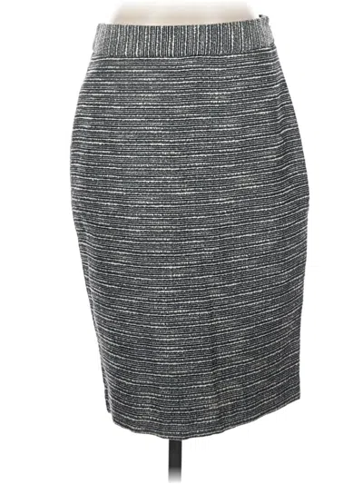 Pre-owned Simply Styled Formal Skirt In Gray