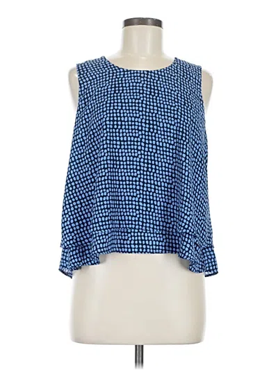 Pre-owned Simply Styled Sleeveless Blouse In Blue