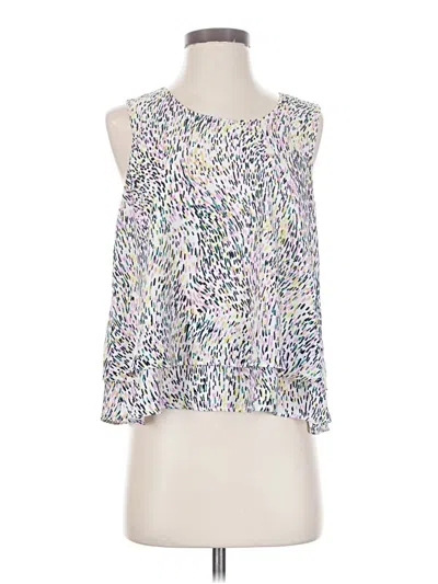 Pre-owned Simply Styled Sleeveless Blouse In Silver