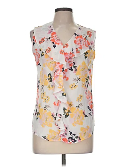Pre-owned Simply Styled Sleeveless Blouse In White