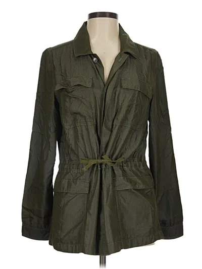 Pre-owned Simply Styled Trenchcoat In Green