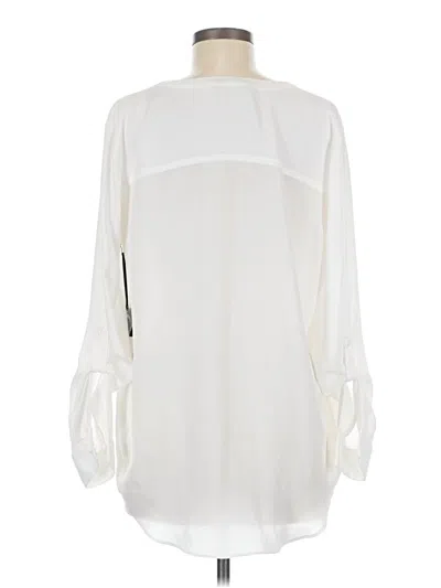 Simply Vera Vera Wang 3/4 Sleeve Blouse In White