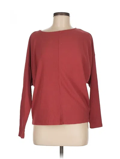 Pre-owned Simply Vera Vera Wang 3/4 Sleeve T-shirt In Red