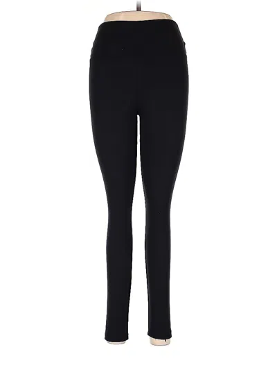 Pre-owned Simply Vera Vera Wang Active Pants In Black