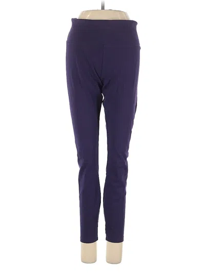 Pre-owned Simply Vera Vera Wang Active Pants In Purple