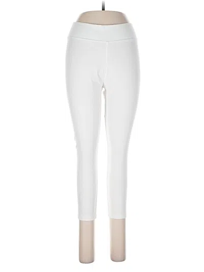 Pre-owned Simply Vera Vera Wang Active Pants In White