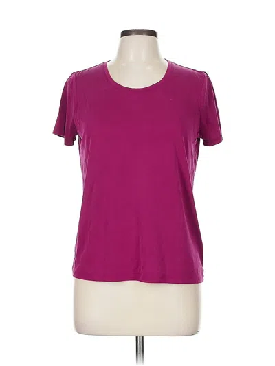 Pre-owned Simply Vera Vera Wang Active T-shirt In Purple