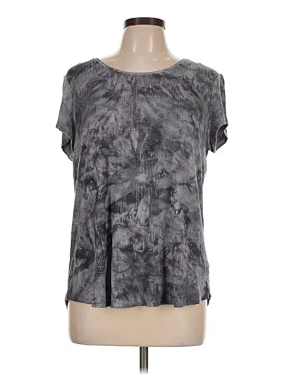 Pre-owned Simply Vera Vera Wang Active T-shirt In Gray