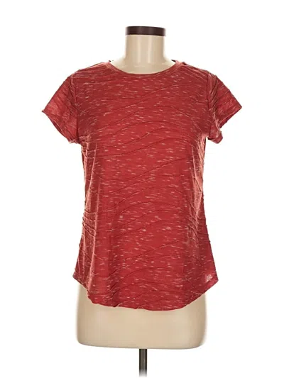 Pre-owned Simply Vera Vera Wang Active T-shirt In Red