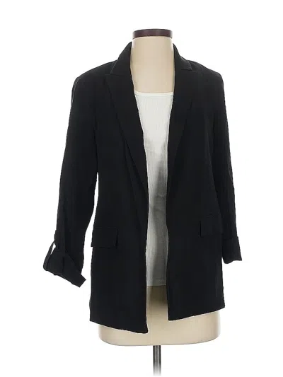 Pre-owned Simply Vera Vera Wang Blazer Jacket In Black