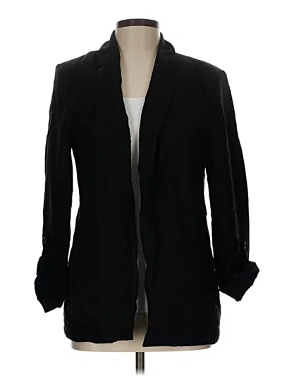 Pre-owned Simply Vera Vera Wang Blazer Jacket In Black