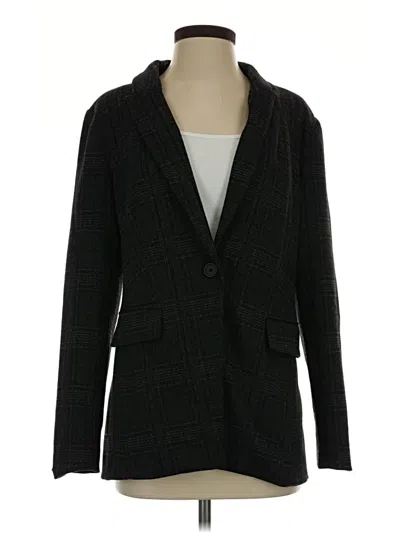 Pre-owned Simply Vera Vera Wang Blazer Jacket In Black