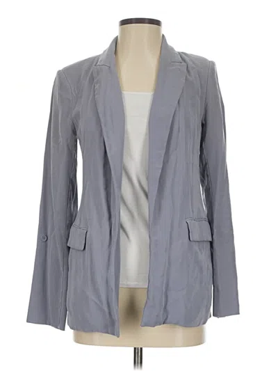 Pre-owned Simply Vera Vera Wang Blazer Jacket In Gray
