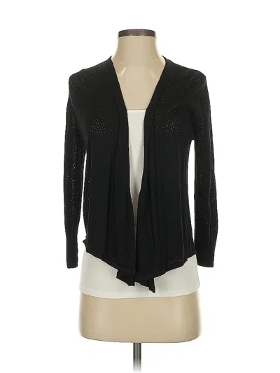 Pre-owned Simply Vera Vera Wang Cardigan Sweater In Black
