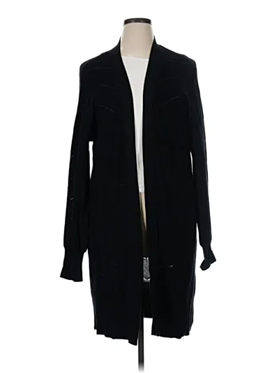Pre-owned Simply Vera Vera Wang Cardigan Sweater In Black