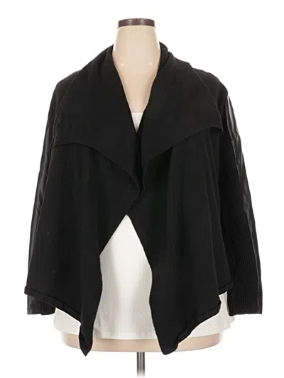 Pre-owned Simply Vera Vera Wang Cardigan Sweater In Black