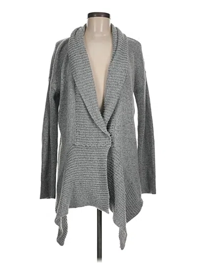 Pre-owned Simply Vera Vera Wang Cardigan Sweater In Gray