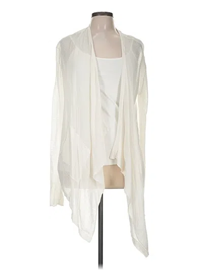Pre-owned Simply Vera Vera Wang Cardigan Sweater In Ivory