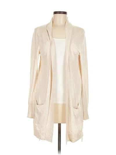 Pre-owned Simply Vera Vera Wang Cardigan Sweater In White