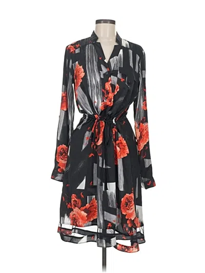 Pre-owned Simply Vera Vera Wang Casual Dress In Black