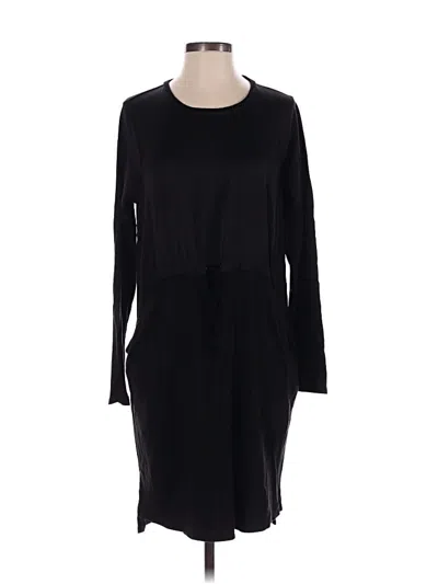 Pre-owned Simply Vera Vera Wang Casual Dress In Black