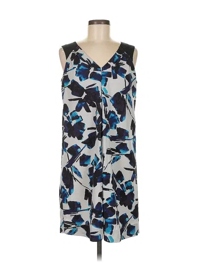 Pre-owned Simply Vera Vera Wang Casual Dress In Blue