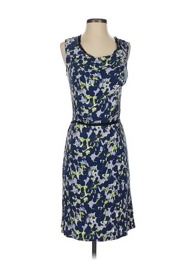 Pre-owned Simply Vera Vera Wang Casual Dress In Blue