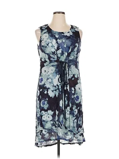 Pre-owned Simply Vera Vera Wang Casual Dress In Blue