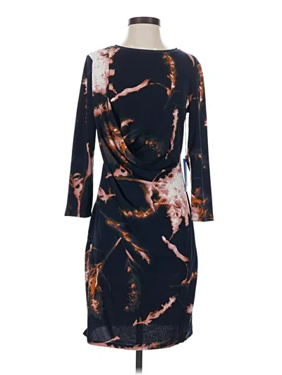 Simply Vera Vera Wang Casual Dress In Blue