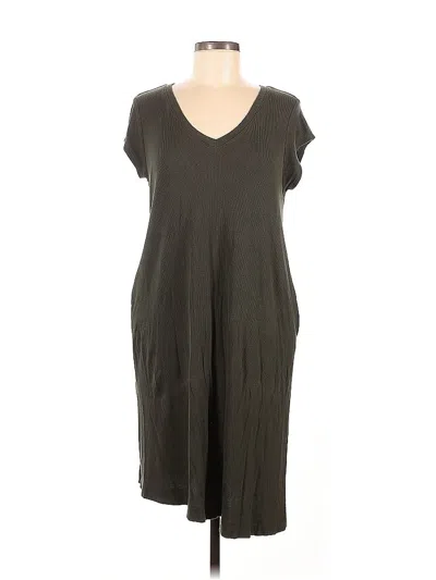 Pre-owned Simply Vera Vera Wang Casual Dress In Gray
