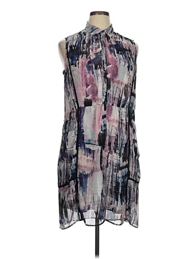Pre-owned Simply Vera Vera Wang Casual Dress In Gray