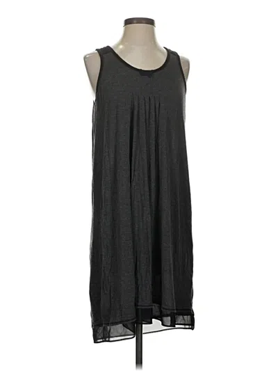 Pre-owned Simply Vera Vera Wang Casual Dress In Gray