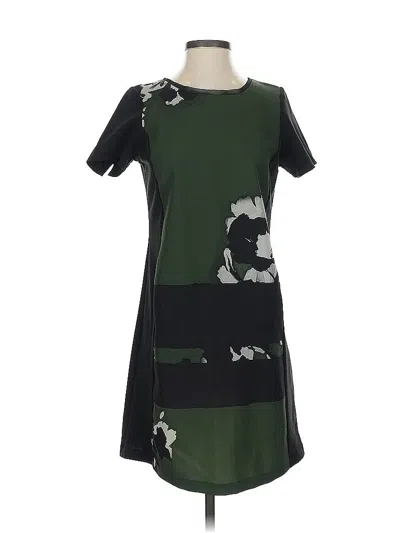 Pre-owned Simply Vera Vera Wang Casual Dress In Green