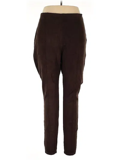 Pre-owned Simply Vera Vera Wang Casual Pants In Brown