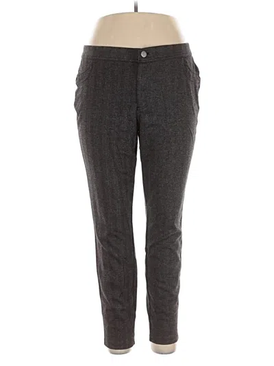 Pre-owned Simply Vera Vera Wang Casual Pants In Gray