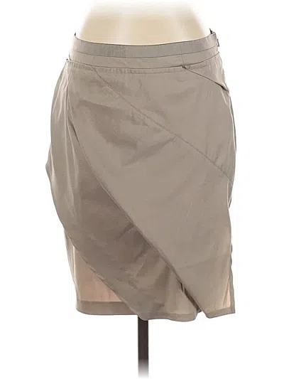 Pre-owned Simply Vera Vera Wang Casual Skirt In Brown