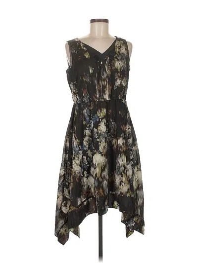 Pre-owned Simply Vera Vera Wang Cocktail Dress In Black