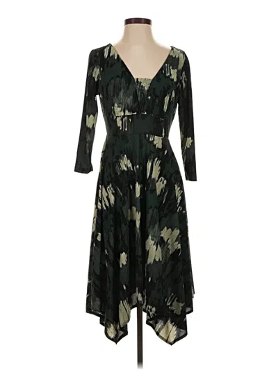 Pre-owned Simply Vera Vera Wang Cocktail Dress In Green