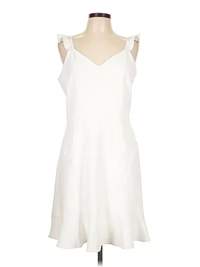 Pre-owned Simply Vera Vera Wang Cocktail Dress In Ivory