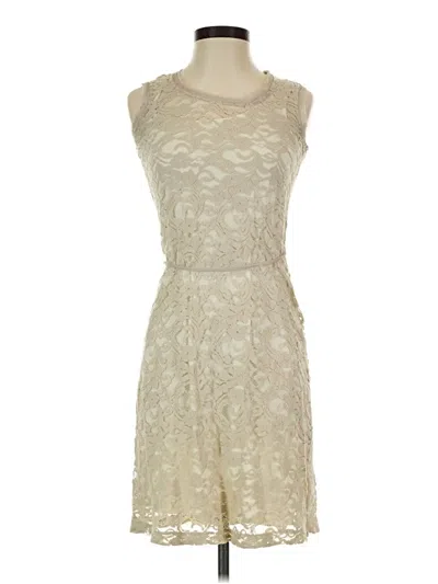 Pre-owned Simply Vera Vera Wang Cocktail Dress In Ivory