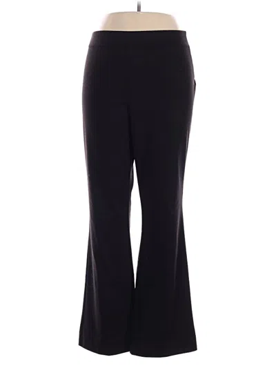 Pre-owned Simply Vera Vera Wang Dress Pants In Black