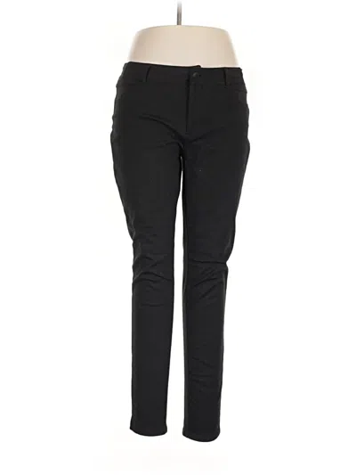 Pre-owned Simply Vera Vera Wang Dress Pants In Black