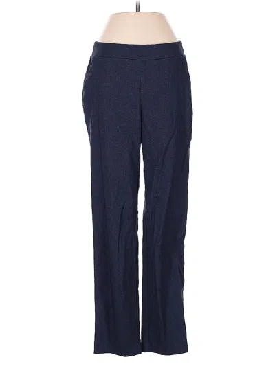 Pre-owned Simply Vera Vera Wang Dress Pants In Blue