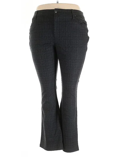 Pre-owned Simply Vera Vera Wang Dress Pants In Gray