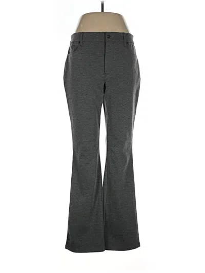 Pre-owned Simply Vera Vera Wang Dress Pants In Gray