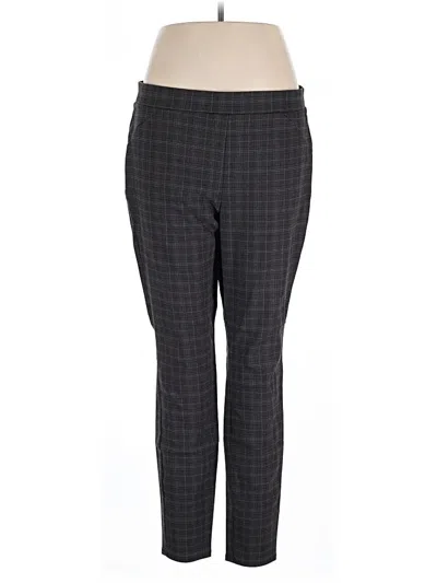 Pre-owned Simply Vera Vera Wang Dress Pants In Gray