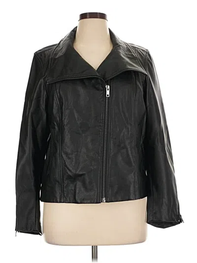 Pre-owned Simply Vera Vera Wang Jacket In Black