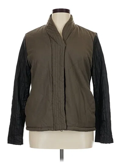 Pre-owned Simply Vera Vera Wang Jacket In Brown