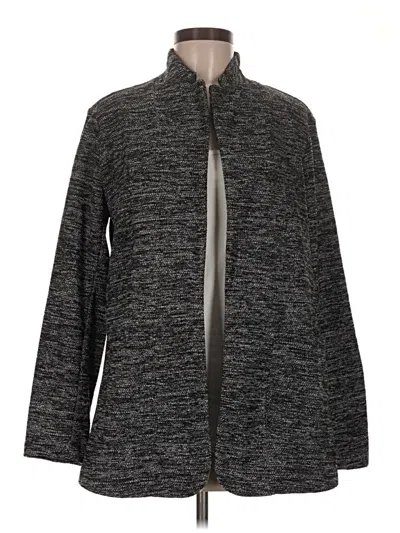 Pre-owned Simply Vera Vera Wang Jacket In Gray