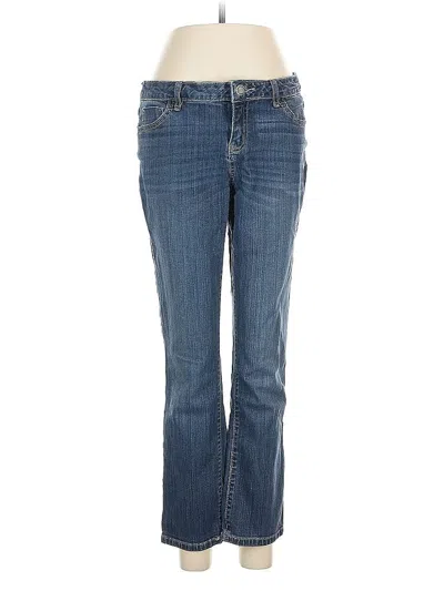 Pre-owned Simply Vera Vera Wang Jeans In Blue